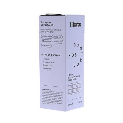 Тоник для лица проблемной кожи LIKATO Professional SOS Control, 150 мл #4