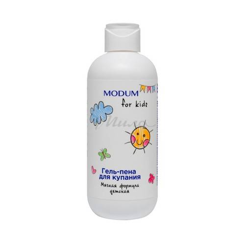 Гель-пена для купания детская MODUM For Kids Мягкая формула, 250 г