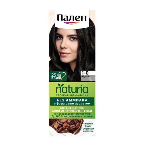 Крем-краска стойкая ПАЛЕТТ Naturia