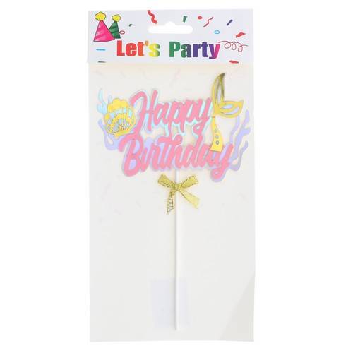 Топпер для торта Happy Birthday, арт. 7012308103
