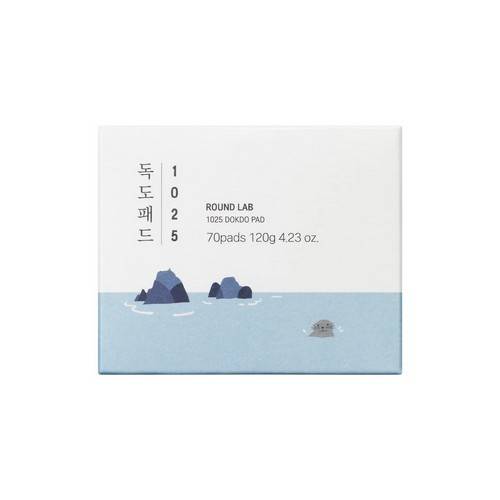 Пэды для лица ROUND LAB 1025 Dokdo мягкие отшелушивающие с морской водой, 70 шт, 120 г #2