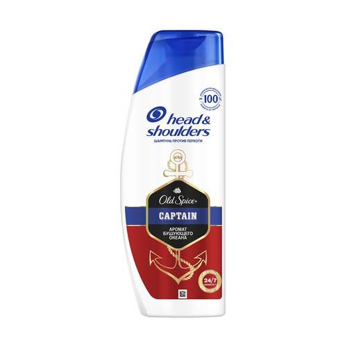 Шампунь для мужчин HEAD&SHOULDERS Old Spice Captain, 360 мл