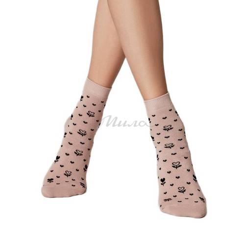 Носки женские хлопковые CE COMFORT р.23, модель 434, цвет пепельно-розовый, арт. 7С-47СП #3