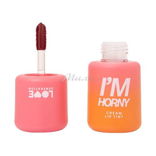 Тинт для губ кремовый LOVE GENERATION I'm Horny, 3 мл