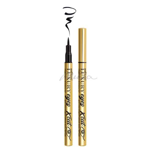 Подводка-фломастер для глаз БЕЛИТА Luxury Eyes Xcat водостойкая, чёрная
