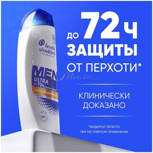 Шампунь против перхоти HEAD & SHOULDERS Против выпадения волос, 360 мл #3