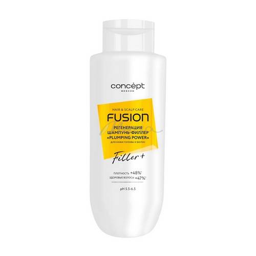 Шампунь-филлер для волос CONCEPT Fusion Plumping Power Регенерация, 500 мл