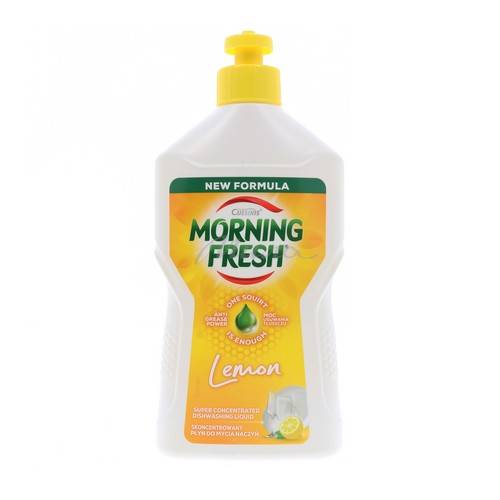 Жидкость для мытья посуды MORNING FRESH суперконцентрат Lemon, 400 мл