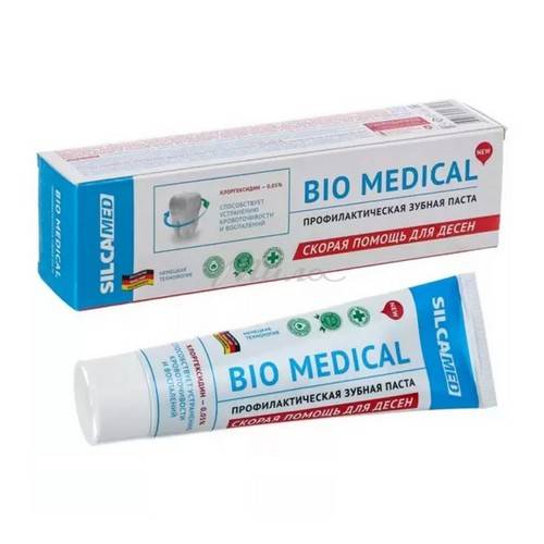 Зубная паста SILCAMED Bio Medical, 130 г