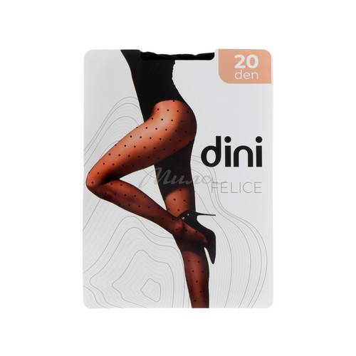 Колготки женские DINI Felice Фантазия горох, 20 den