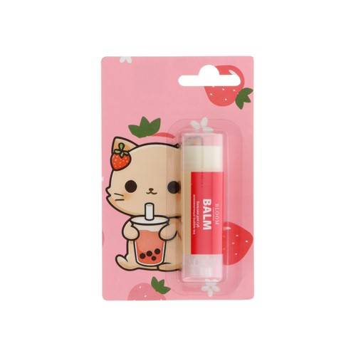 Бальзам для губ BLOOM Cosmetics Bubble Tea Земляничный, 4.9 г