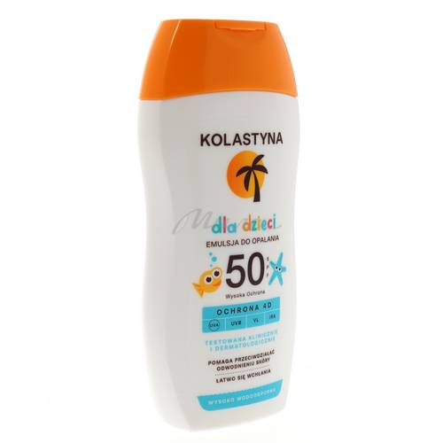 Лосьон солнцезащитный для детей KOLASTYNA SPF 50, 150 мл #4