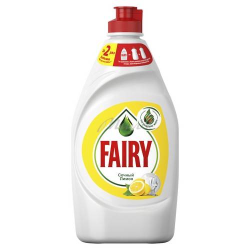 Средство для мытья посуды FAIRY Сочный лимон, 450 мл #2