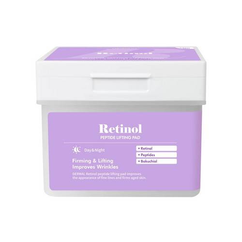 Пэды DERMAL Retinol Peptide Lifting, 120 шт, 200 мл