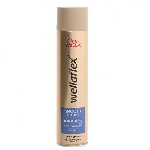 Лак для волос WELLAFLEX Smooth Volume Мягкий Объем ультра сильной фиксации, 250 мл