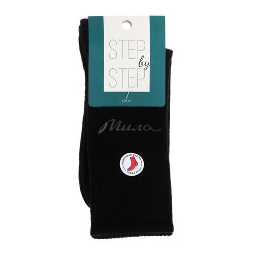 Носки мужские STEP BY STEP Махровая стопа, черный, р. 27-29, арт. НМ 9055-40