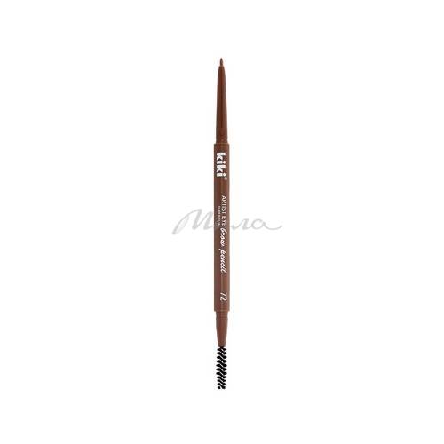 Карандаш для бровей KIKI Artist Eye Super Slim, тон 72 классический коричневый new, 0.3 г