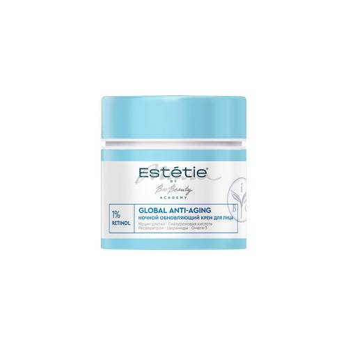 Крем для лица ESTÉTIE Global Anti-Aging ночной обновляющий, 45 мл #2