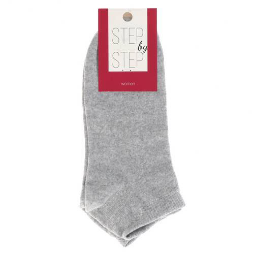 Носки женские STEP BY STEP, размер 25, серый, артикул 9с9250