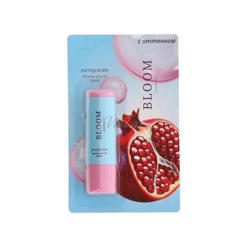 Бальзам для губ BLOOM Cosmetics Гранат, 4.2 г