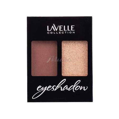 Тени для век LAVELLE Collection ES 32 двухцветные, тон 03 терракотовый/золотистый шиммер