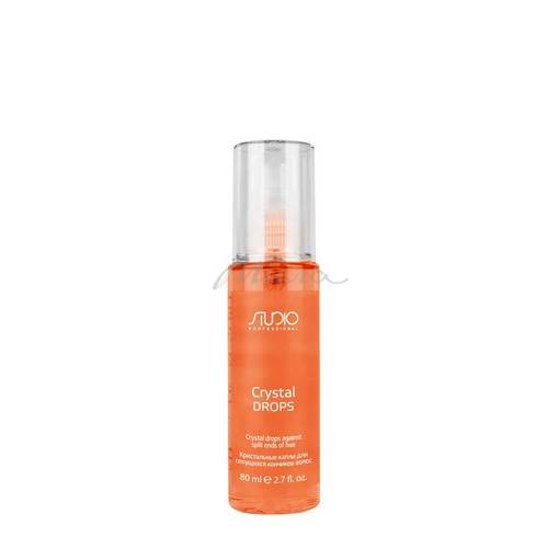 Кристальные капли KAPOUS Studio Crystal drops для секущихся кончиков волос, 80 мл