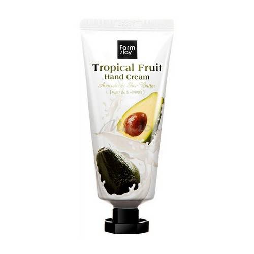 Крем для рук FARMSTAY Tropical Fruit с маслом авокадо и маслом ши, 50 мл