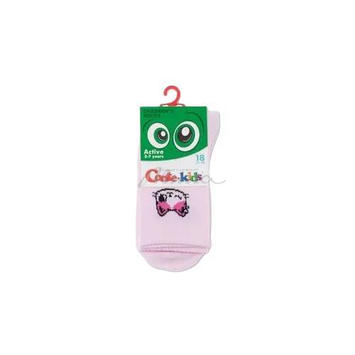 Носки детские CONTE KIDS Active, р.22, топ  928 светло-розовый