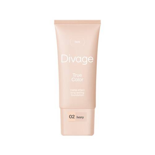 Тональный крем DIVAGE True Color, тон 02 Ivory