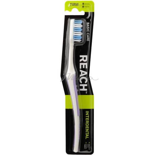 Щетка зубная REACH Interdental Межзубная чистка жесткая #11