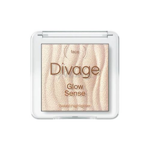 Хайлайтер для лица DIVAGE Glow Sense Baked Highlighter запеченный