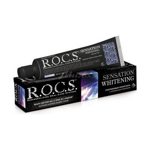Паста зубная R.O.C.S. Сенсационное отбеливание extreme fresh 74г