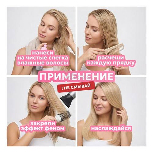 Крем-спрей для волос LIKATO Professional Keraglow 17 в 1 с термозащитой, 200 мл #3