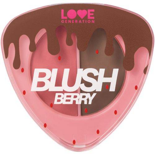 Палетка для контуринга лица LOVE GENERATION Blush Berry, тон 02 #2