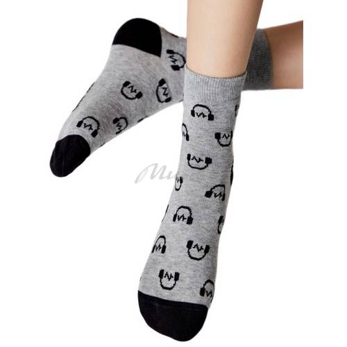 Носки детские CONTE-KIDS Tip-Top, размер 24, цвет 963 серый #2