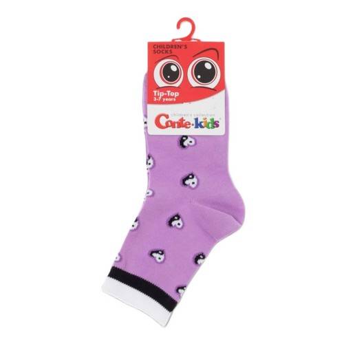 Носки детские CONTE-KIDS Tip-Top 5С-11СП, размер 18, 930 сиреневый