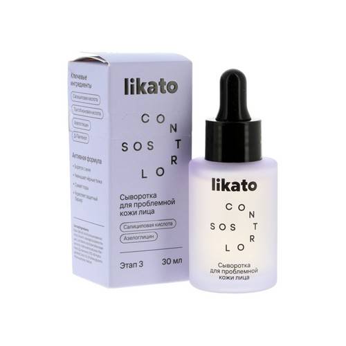 Сыворотка для лица проблемной кожи LIKATO Professional SOS Control, 30 мл