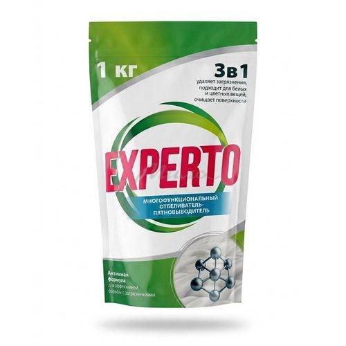Отбеливатель-пятновыводитель EXPERTO Oxy Classic кислородный, 1 кг