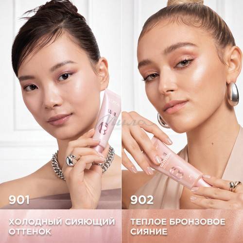Хайлайтер L'OREAL Paris Lumi Glotion для сияния кожи, тон 901, 40 мл #7