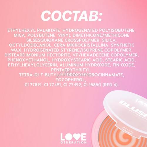Румяна для лица кремовые LOVE GENERATION Blush Me Up, тон 01, 2.7 г #9