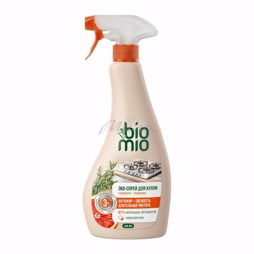 Эко-спрей для кухни BIOMIO Eco-friendly kitchen spray, 500 мл #5
