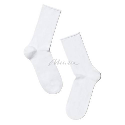 Носки женские хлопковые Conte elegant CE COMFORT (без резинки) р.23-25,белый арт.19С-101СП #2