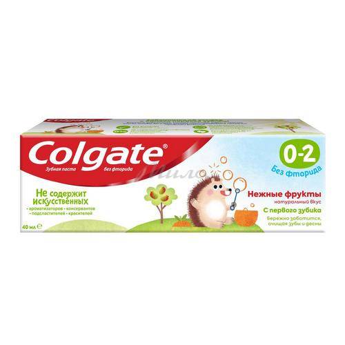 Паста зубная детская COLGATE 0-2 без фторида, 40 мл #4