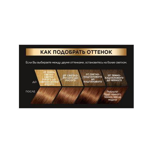 Краска для волос L'OREAL Recital Preference, тон 6.35 Гавана светлый янтарь, 174 мл #10