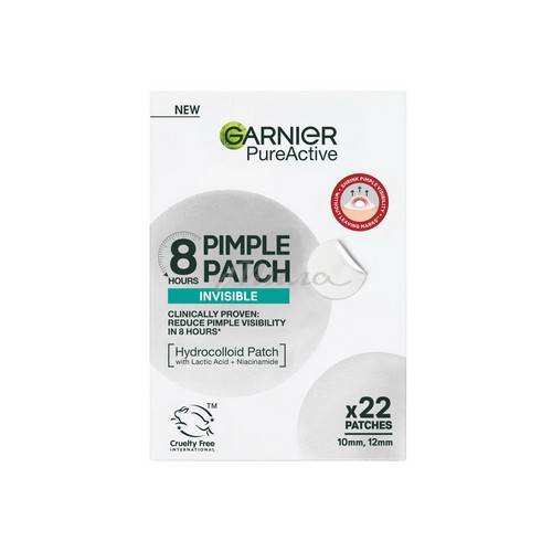 Патчи против прыщей GARNIER гидроколлоидные, 22 шт