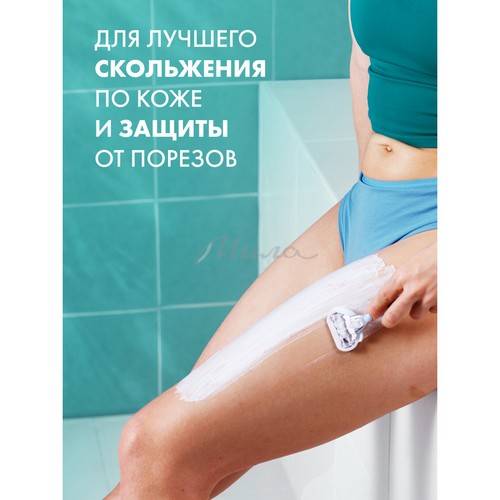 Гель для бритья женский SATIN CARE Aloe Vera для чувствительной кожи, 200 мл #3