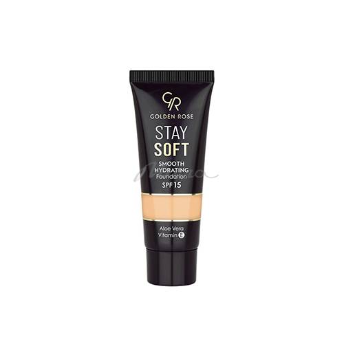 Крем тональный для лица GOLDEN ROSE Stay Soft Smooth Hydrating, тон 204