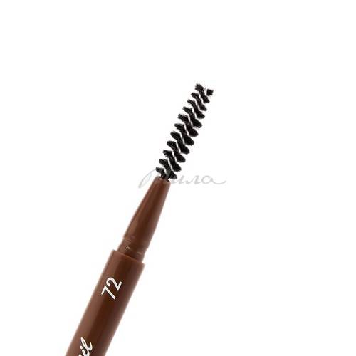 Карандаш для бровей KIKI Artist Eye Super Slim, тон 72 классический коричневый new, 0.3 г #3
