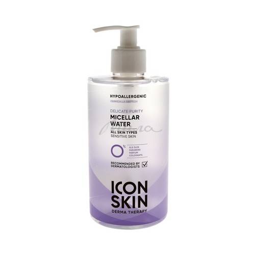 Мицеллярная вода ICON SKIN Delicate Purity очищающая, 450 мл
