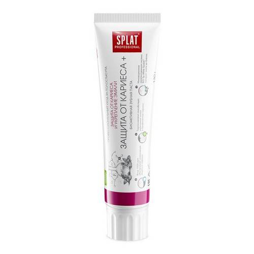 Паста зубная SPLAT Professional Защита от кариеса + , 130 г #2